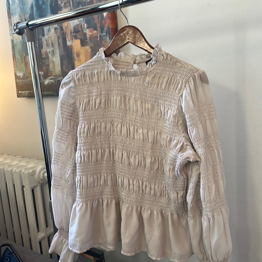 Express Ruffled Blouse
